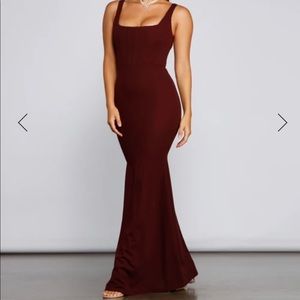 Formal Mermaid Corset Dress